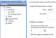 Selecione a caixa de seleção Inclua registros marcados para exclusão na página Geral